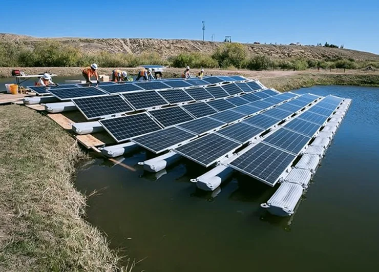 Floating Solar Power Plant