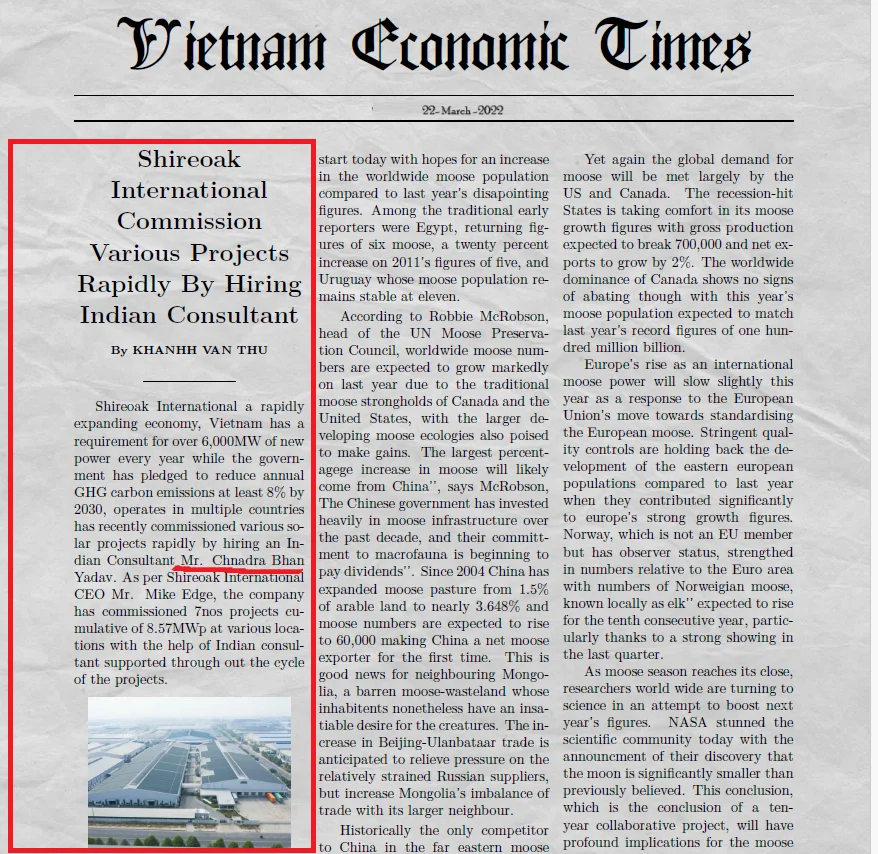 Vietnam Economic Times